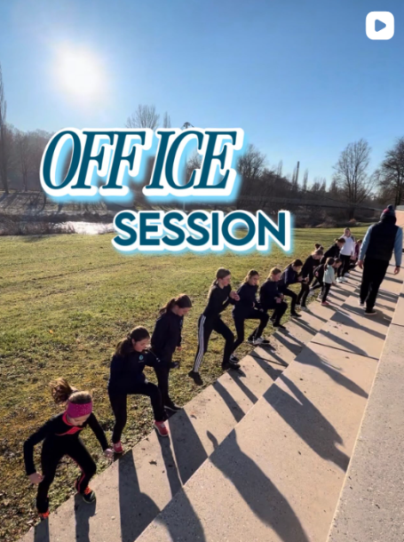 Off Eis/Off Ice Session im Plottwist Camp mit den modensten Trainingsmethoden